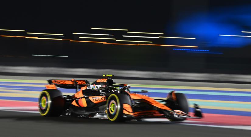 Sergio Pérez ismét betlizett, Lando Norris nyerte a katari sprintkvalifikációt