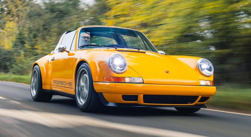 Szénszálas csoda ez a modern klasszikus Porsche 911 Targa