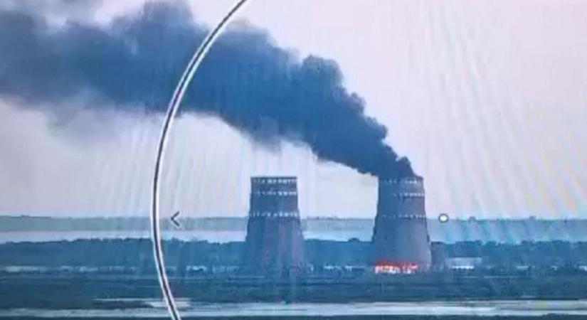 Vészhelyzet a zaporizzsjai atomerőműnél