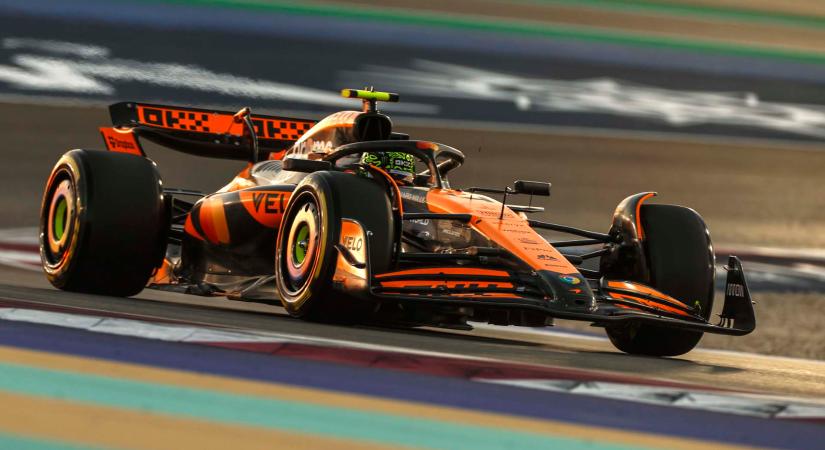 Piastri vezetésével kettős McLaren-győzelem a katari sprinten