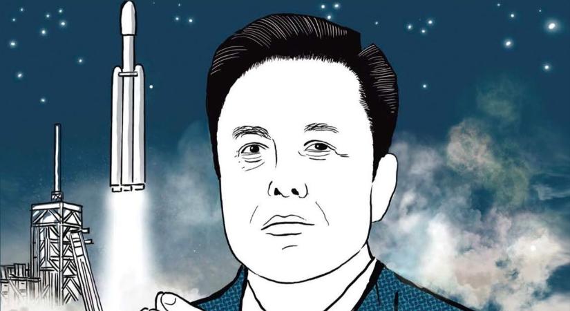 Létezik egy Elon Musk-képregény, amit szinte senki nem mer kiadni