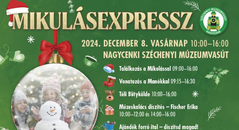 Mikulás Expressz 2024 Nagycenk