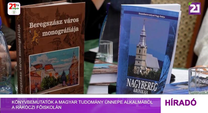 Könyvbemutatók a Magyar Tudomány Ünnepe alkalmából a Rákóczi főiskolán (videó)