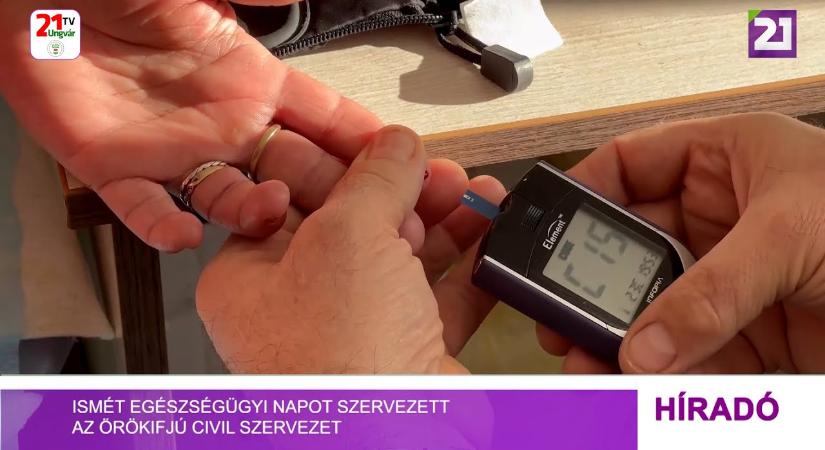 Ismét egészségügyi napot szervezett az Örökifjú civil szervezet (videó)