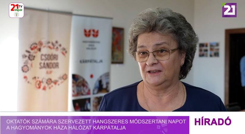 Oktatók számára szervezett hangszeres módszertani napot a Hagyományok Háza Hálózat Kárpátalja (videó)