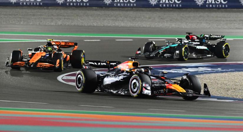 Verstappen élvezte a Norris elleni küzdelmet Katarban