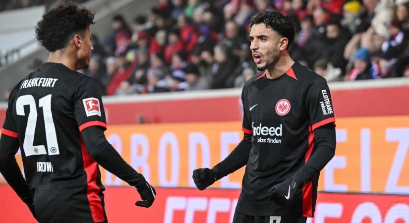 Bundesliga: Marmoush vezérletével sorozatban negyedik bajnokiját nyerte meg a Frankfurt! – videóval