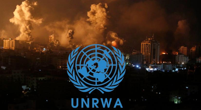 Leállítja a segélyezést a Gázai övezetbe az UNRWA