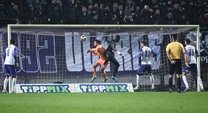 Öt év után csent pontot az Újpest a Fraditól