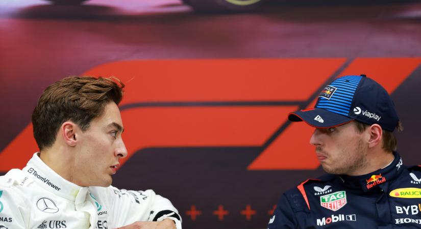 F1: Verstappen kiborult az álszent Russell miatt