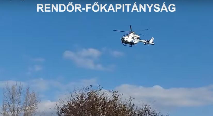 Helikoptert is bevetettek a nyíregyházi rendőrök, 90 szabályszegőt fogtak egy nap alatt