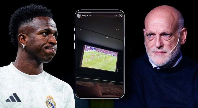 A spanyol liga Vinícius miatt küldött panaszlevelet a Realnak