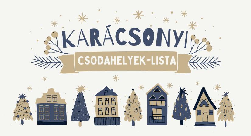 Karácsonyi Csodahelyek-lista (kihívás)