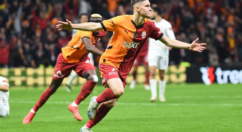 Sallai Roland megrúgta az első gólját a Galatasarayban