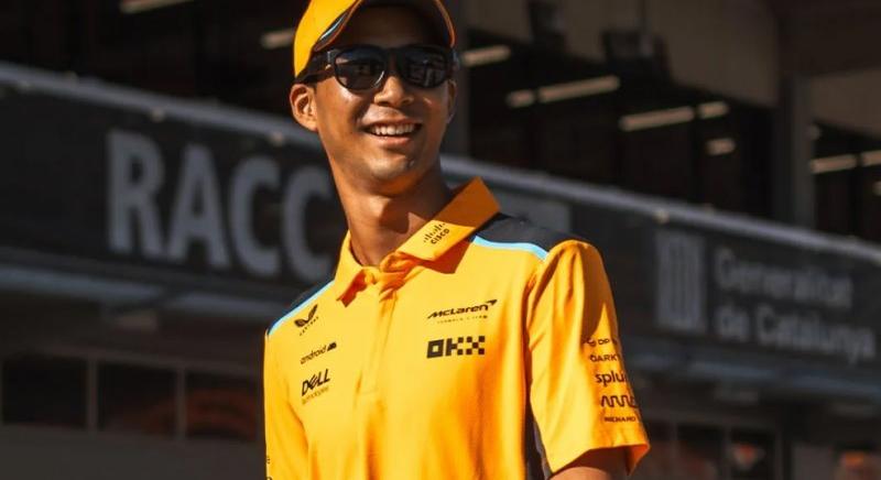 Ryo Hirakawa kapja meg Piastri McLarenjét Abu Dhabiban egy edzésre