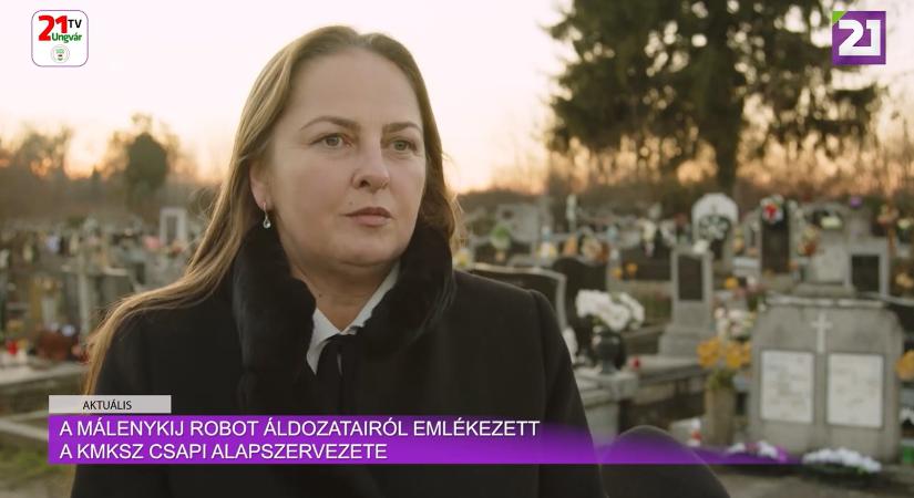 Aktuális (2024.12.02) - A málenykij robot áldozatairól emlékezett a KMKSZ csapi alapszervezete (videó)