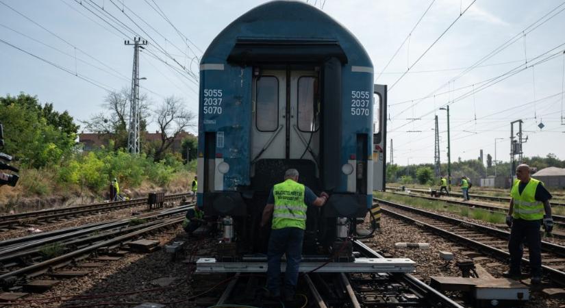 Emberi sérülés a Keletiben: egy vonat nekiment az ütközőbaknak