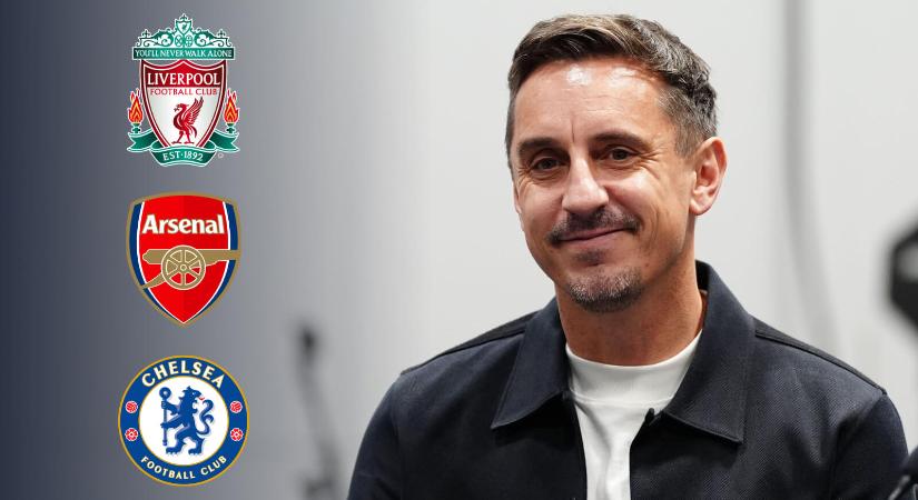 „Ezt én nem látom magam előtt” – Gary Neville leszólta a londoni csapat bajnoki esélyeit