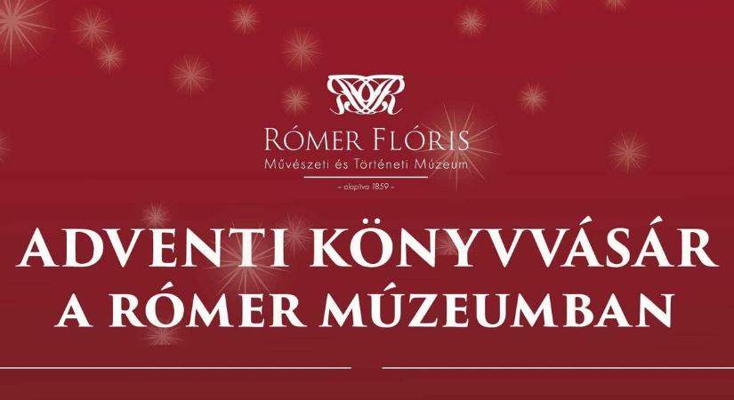 Adventi könyvvásár a győri Rómer Múzeumban