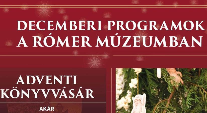 Adventi és decemberi programok a győri Rómer Múzeumban