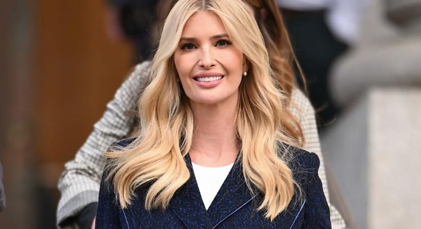 A 43 éves Ivanka Trump szexis fekete fürdőruhában mutatta meg tökéletes alakját