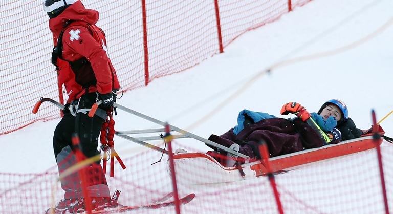 Vérfagyasztó balesete után a törést megúszta, így is heteket hagy ki az alpesi sí királynője