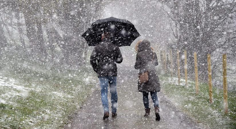 Jön a télies fordulat: Mutatjuk, hol és mikor lehet havazás a következő napokban