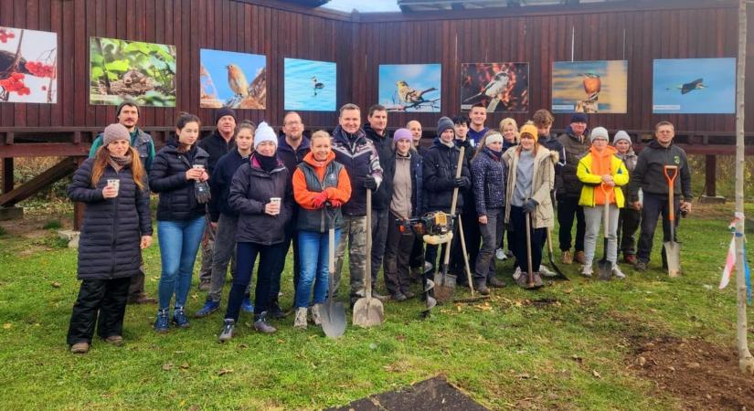 Folytatódnak Csopakon a parkfelújítások