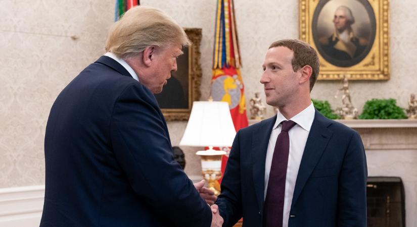 Kibújt a szög a zsákból: ezért barátkozik ennyire Trumppal Zuckerberg