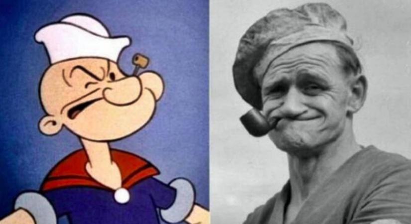 Tudta? Popeye karaktere valójában létezett