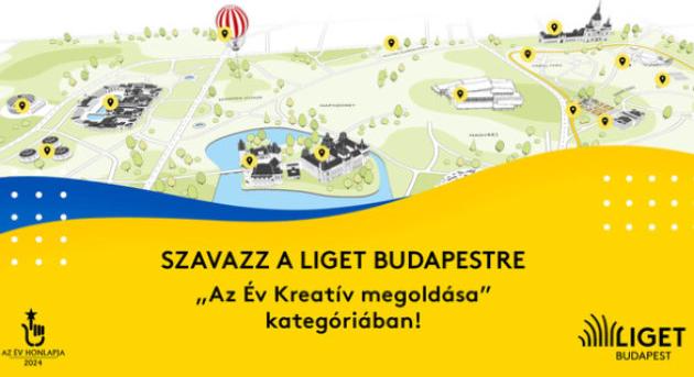 SZAVAZZ A LIGETBUDAPEST.HU-RA AZ „ÉV HONLAPJA PÁLYÁZATON!