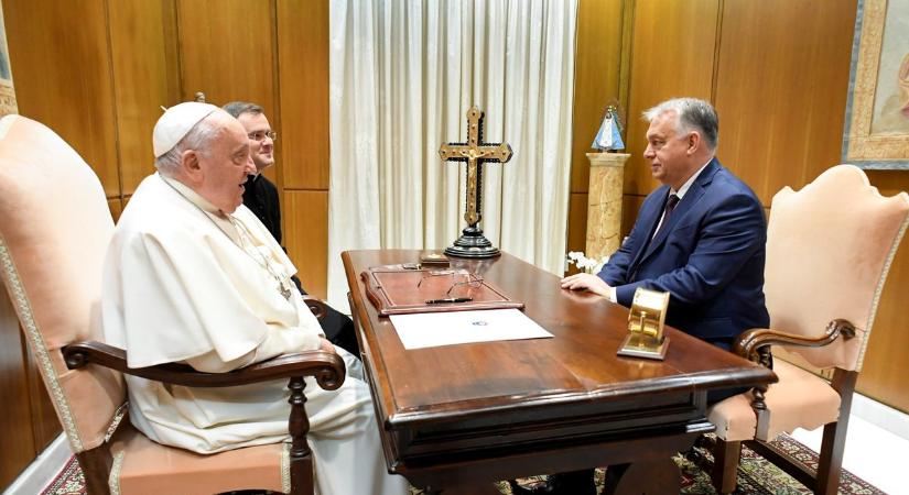 Pope Francis Receives PM Viktor Orban, Peace in Europe at Stake