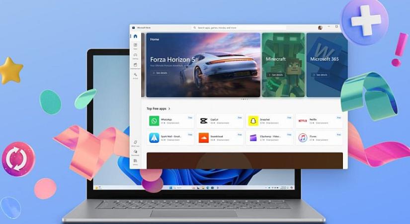 Rengeteg fejlesztést jelentett be a Windows-okba épített alkalmazásboltjához a Microsoft