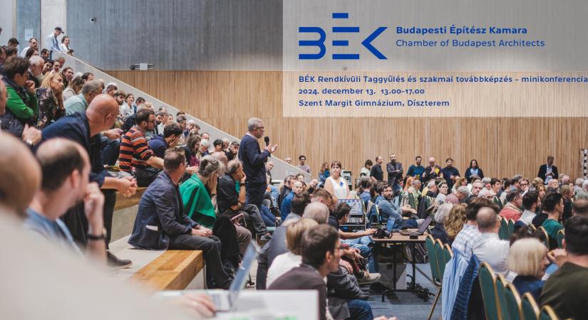 BÉK Rendkívüli Taggyűlés és szakmai továbbképzés – minikonferencia