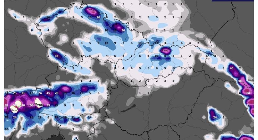 Mutatjuk, hol kell esőre, hóra készülni pénteken, óráról órára