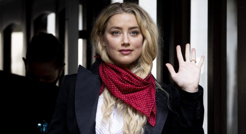 Második gyerekét várja Amber Heard