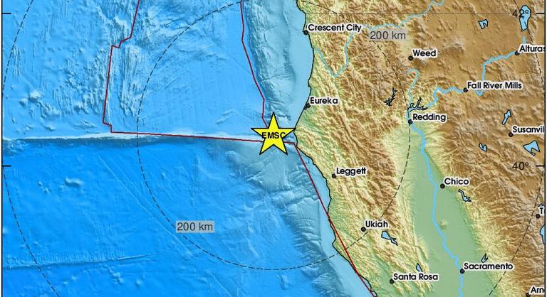 Hetes erősségű földrengés rázta meg Kaliforniát