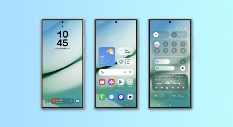 Kísértetiesen hasonlít a Samsung One UI 7 bétaverziója az iOS 18-ra