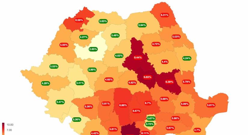 Így néz ki Románia kórházi hálapénz-térképe