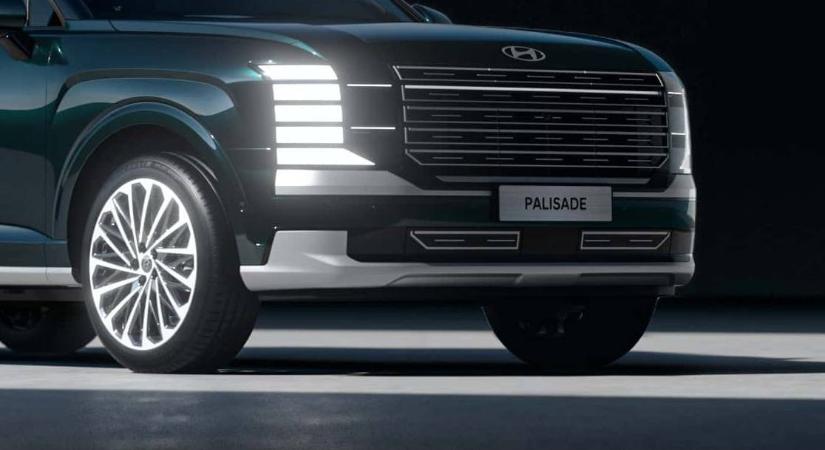 Hyundai Palisade: 9 személyes óriás SUV Koreából