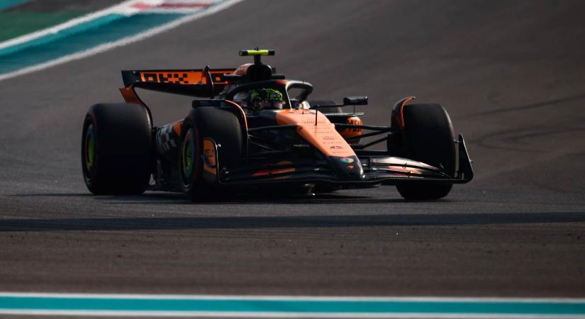 F1: Lépéselőnyben a McLaren Abu-Dzabiban