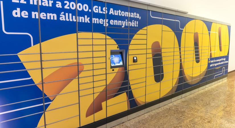 GLS: üzemben a kétezredeik csomagautoma