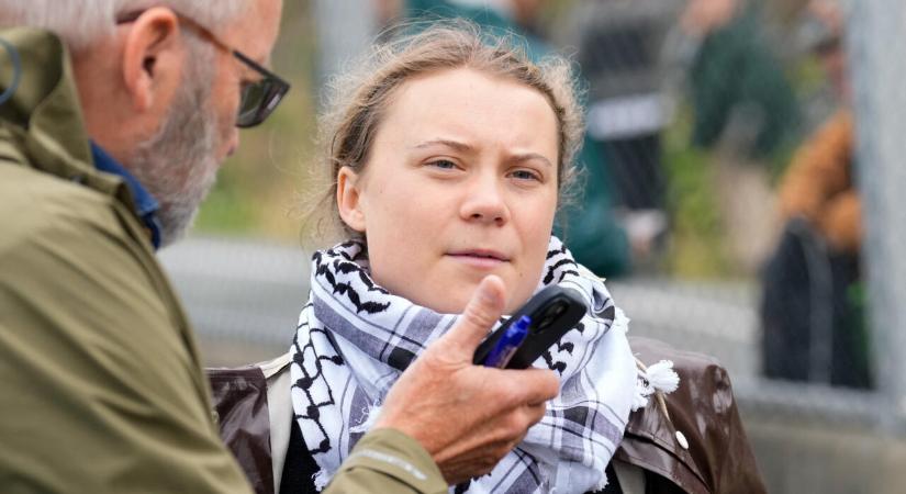 Újabb antiszemita tüntetésen vett részt Greta Thunberg