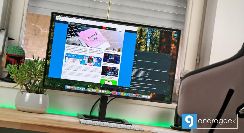 Philips 27E1N1600AE monitor teszt - megfizethető és átlagon felüli, nem csak irodába