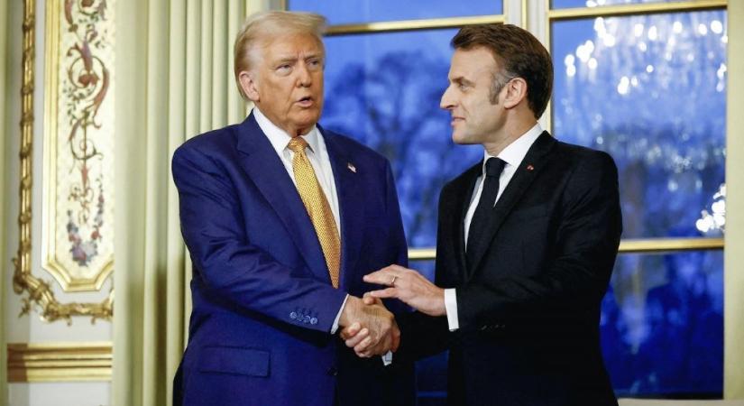 Kudarcba fulladt Macron kísérlete: nem szabadult Trump szorításából (VIDEÓ)