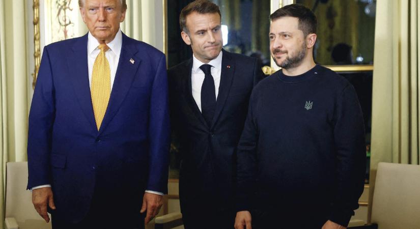 Zelenszkijjel és Trumppal érkezett Macron a Notre-Dame nyitóünnepségére