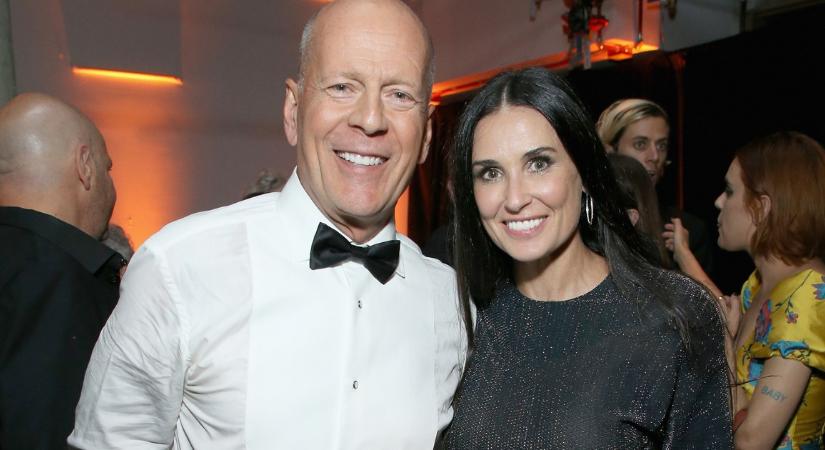 Beszámolt Demi Moore Bruce Willis állapotáról