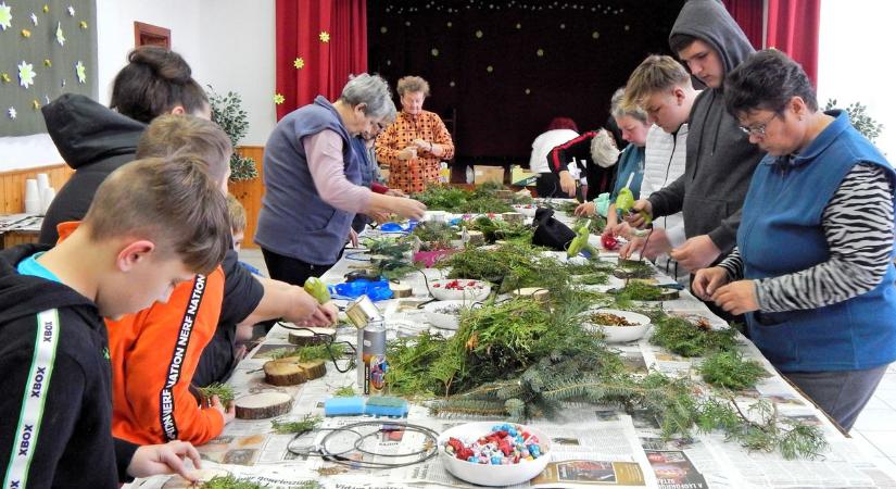 Adventi készülődés Kerkabarabáson