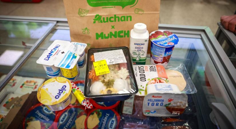 Munch csomag: ez volt a pénteki szekszárdi Auchan csomagban