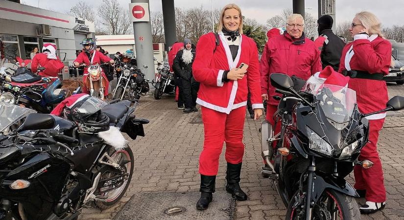 Motoros Mikulások Polgárdiban, Mezőszentgyörgyön és Lepsényben